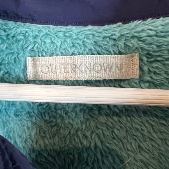 Outerknown Men's Standard Skyline Sherpa Fleece Shirt Jacket Size M Button Front - Picture 8 of 13